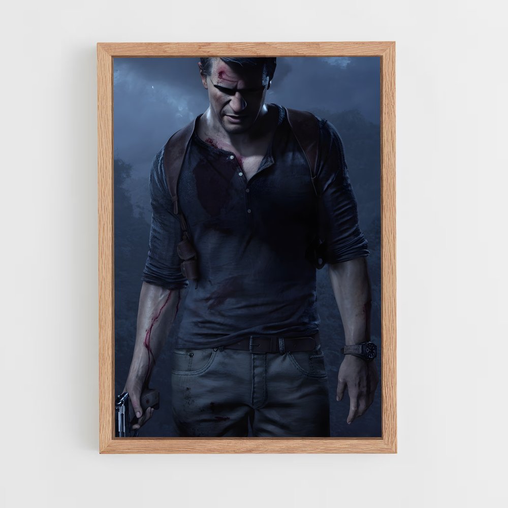 Poster Nathan Drake: L'Héritage des Pilleurs – affiche Uncharted (vue 4)
